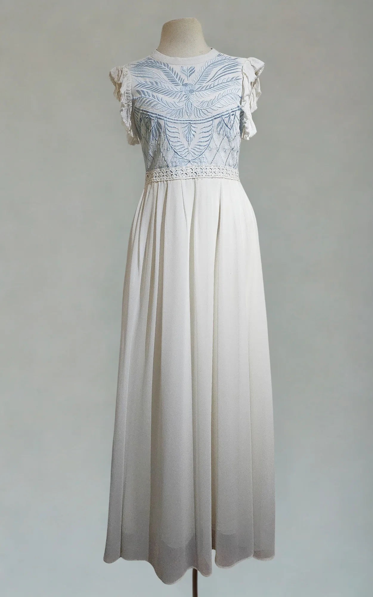 Vestido Celeste